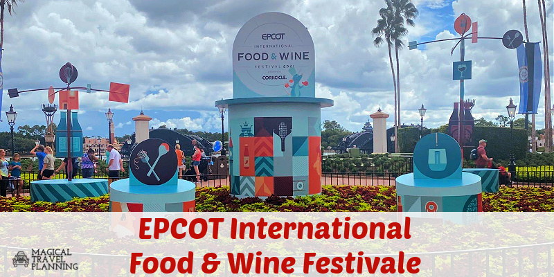 EPCOT Food & Wine sign with Remy